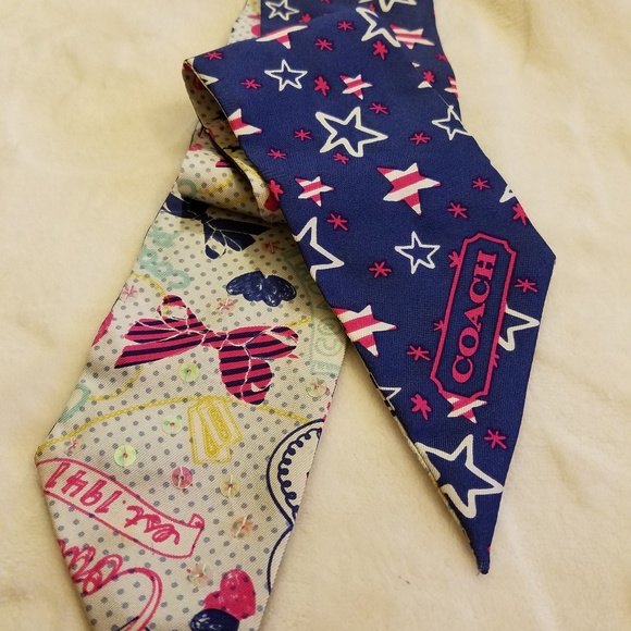 RARE!!! Coach🌺Poppy Pony Scarf - Picture 1 of 6